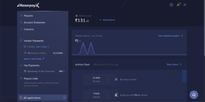 RazorpayX current account