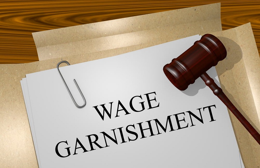 WAGE GARNISHMENT concept